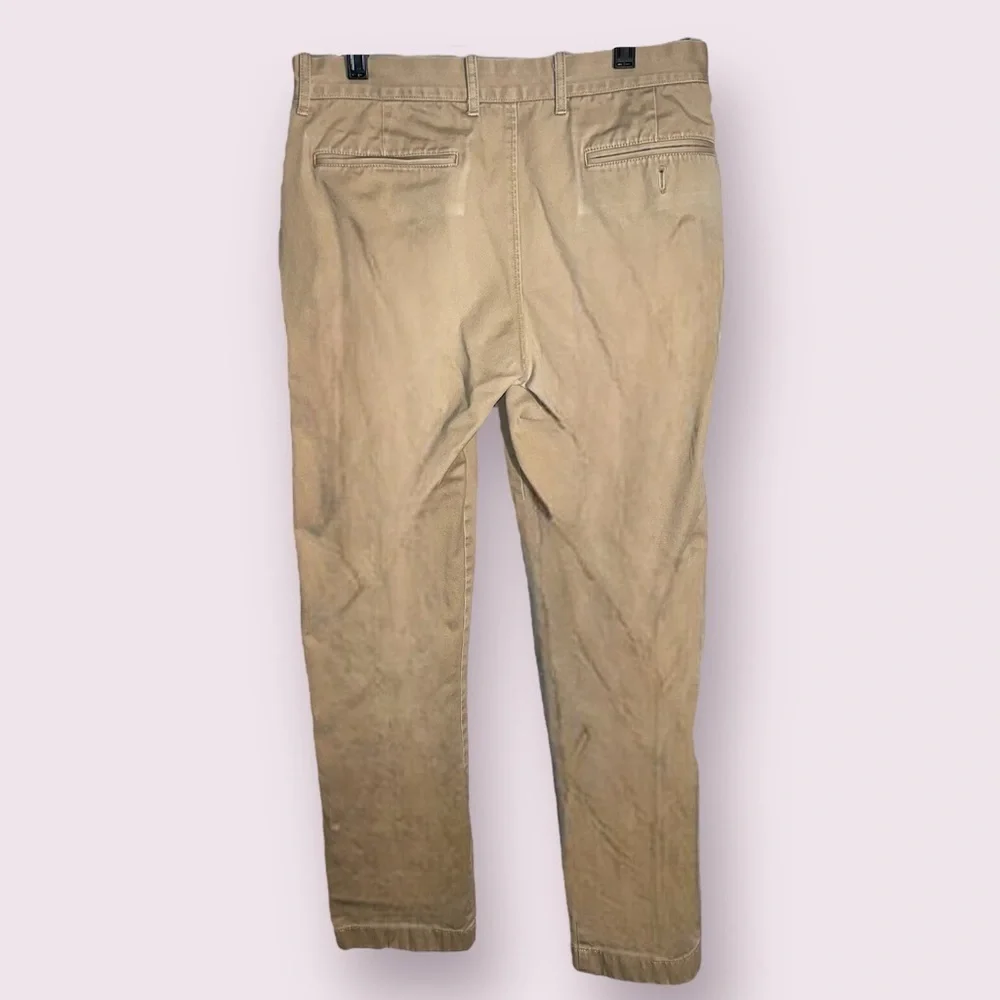 J.Crew Sutton Straight Leg Khaki Pants Mens 30x32 Tan Chino